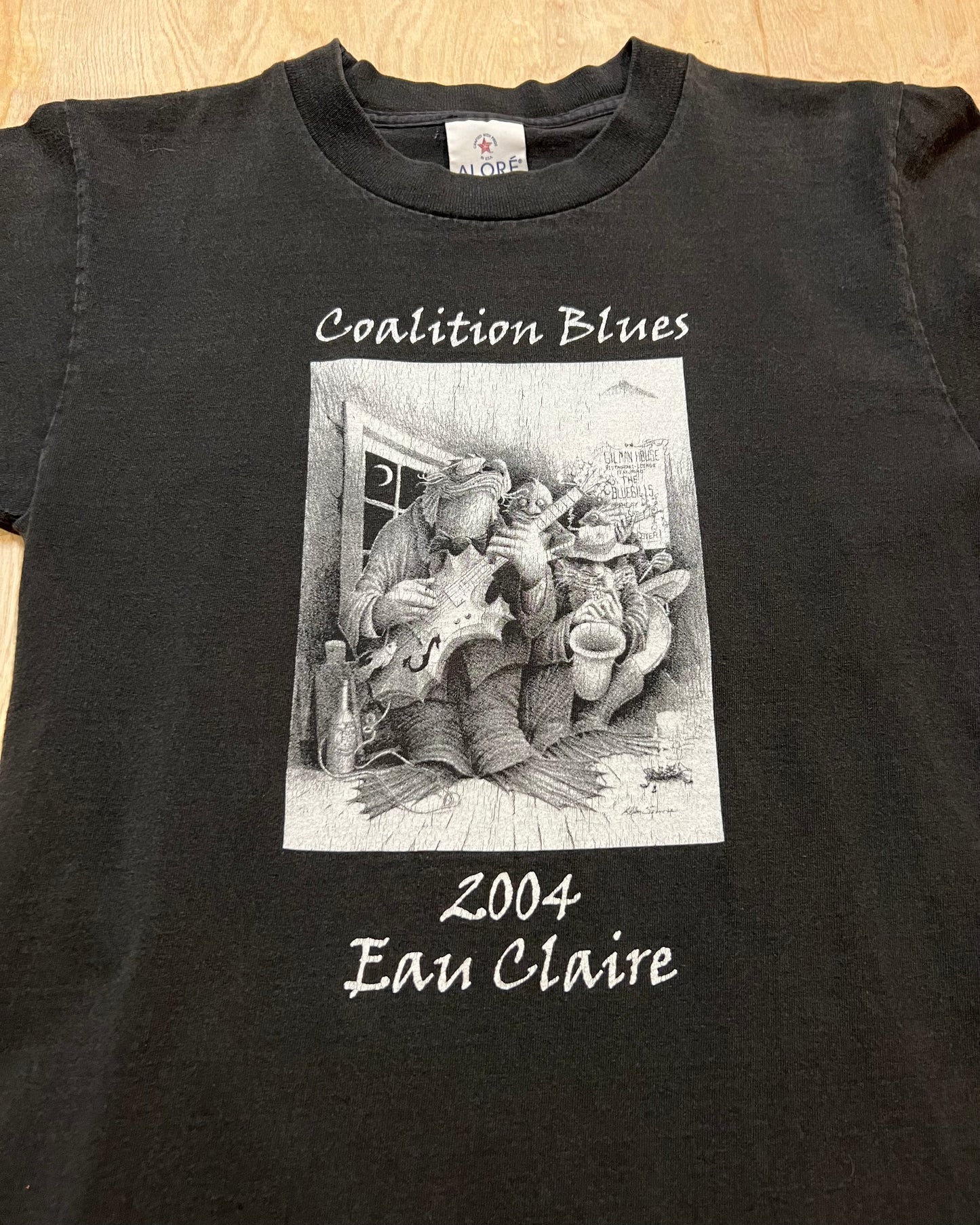 2004 Coalition Blues Eau Claire Single Stitch T-Shirt