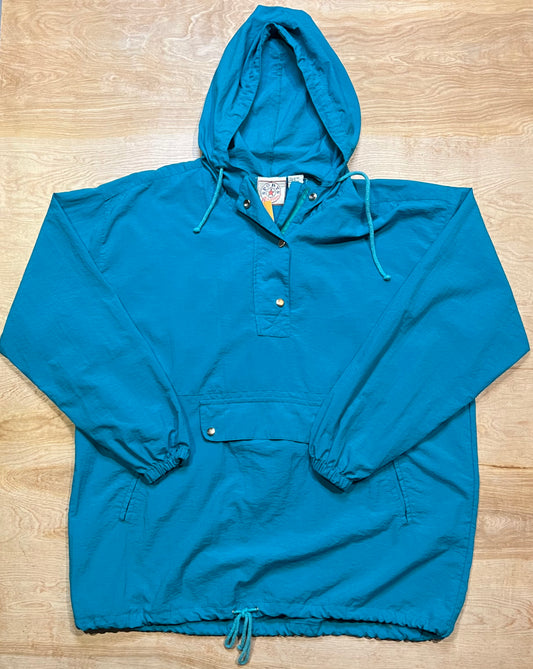 Vintage Sports Accent Windbreaker