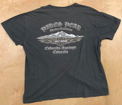 Harley Davidson 2004 Colorado Springs Pikes Peak T-Shirt