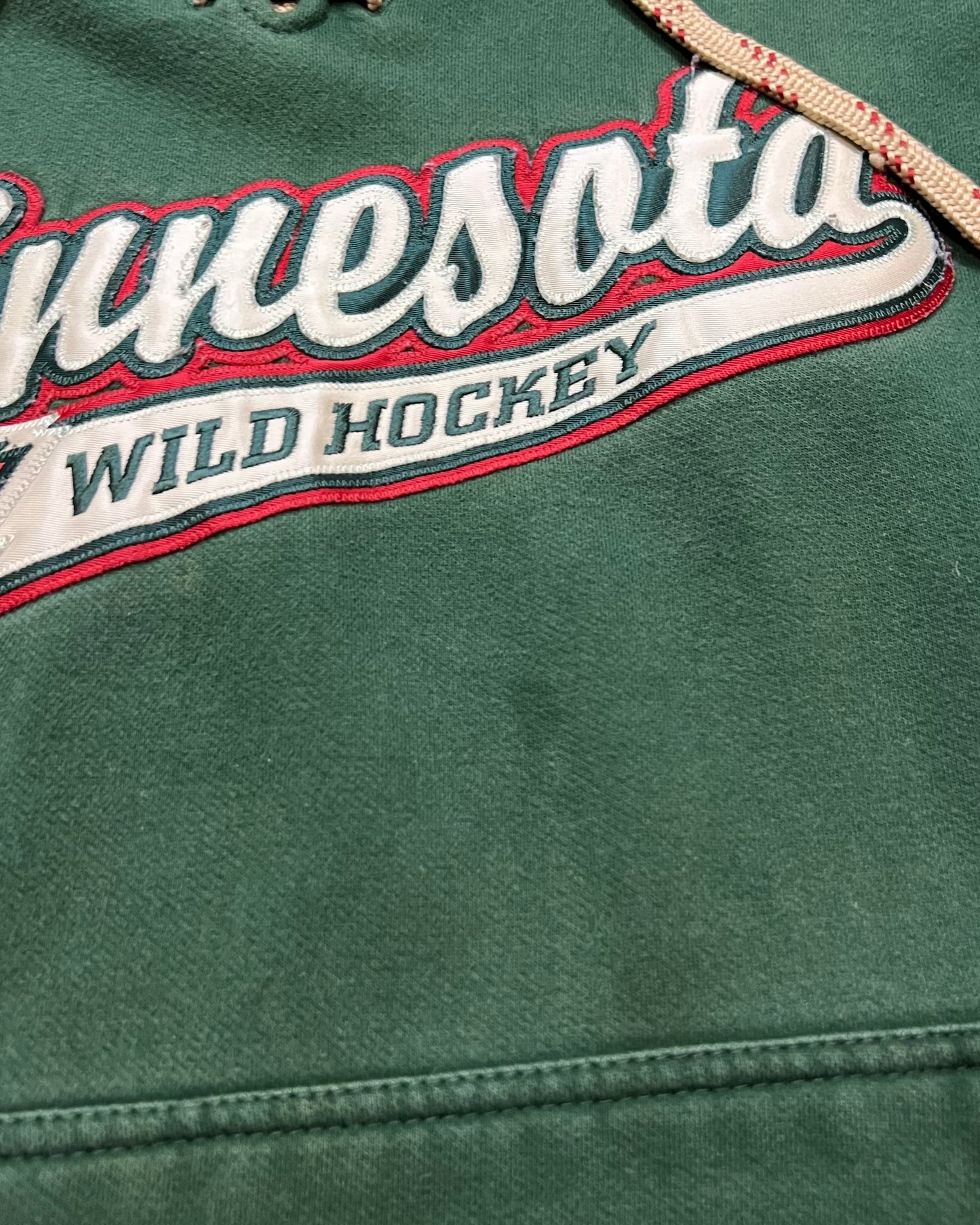 Vintage Minnesota Wild Hockey Hoodie