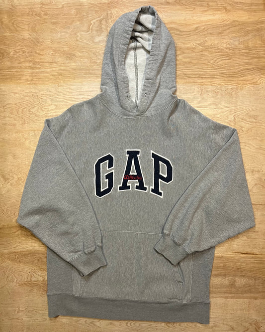 Vintage Gap Athletic Grey Hoodie
