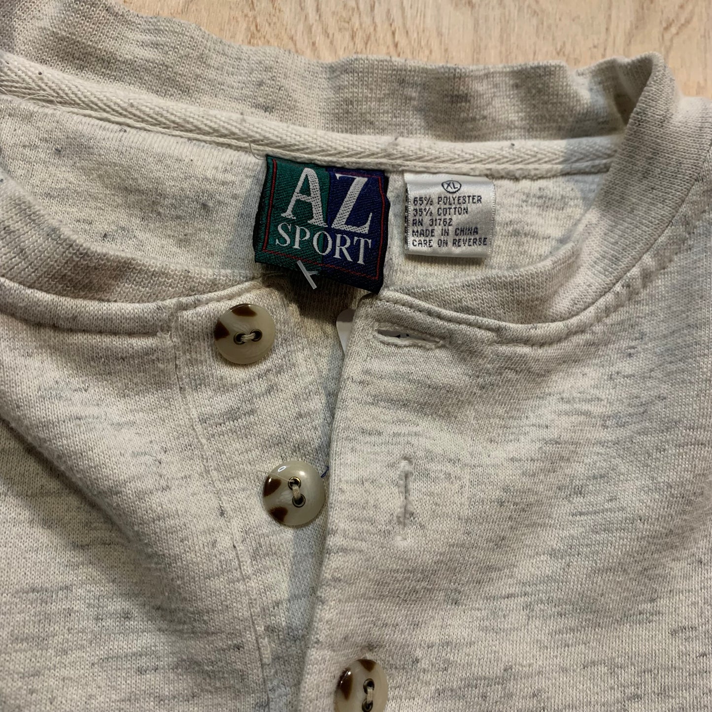 Vintage Arizona Sport 3 Button Crewneck