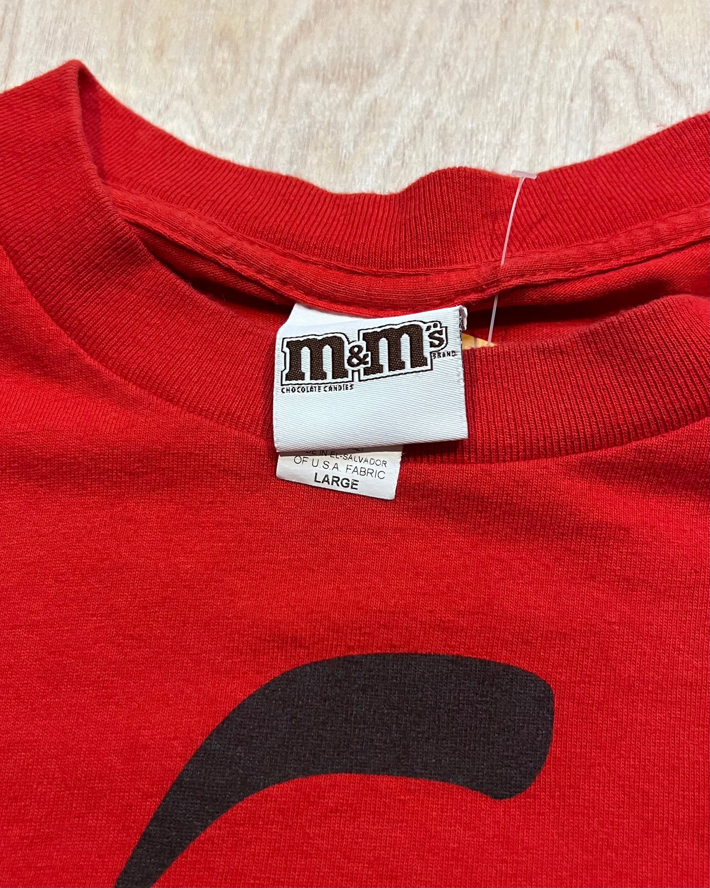 Y2K Red M&M Graphic T-Shirt