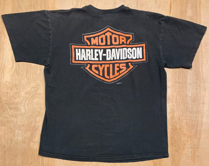 1996 Harley Davidson "Harley Country" Single Stitch T-Shirt