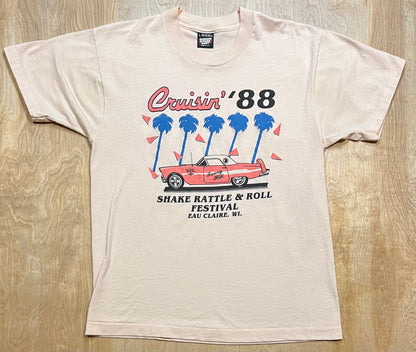 1988 Eau Claire "Shake Rattle & Roll Festival" Single Stitch T-Shirt