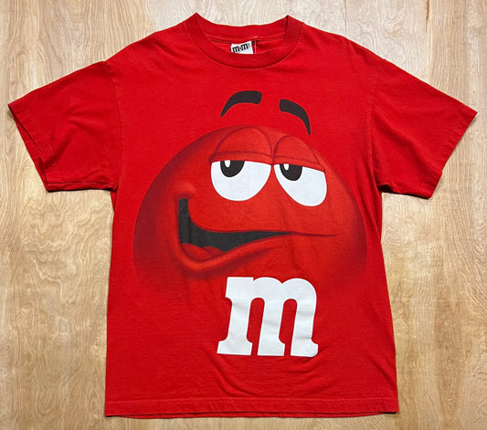 Y2K Red M&M Graphic T-Shirt