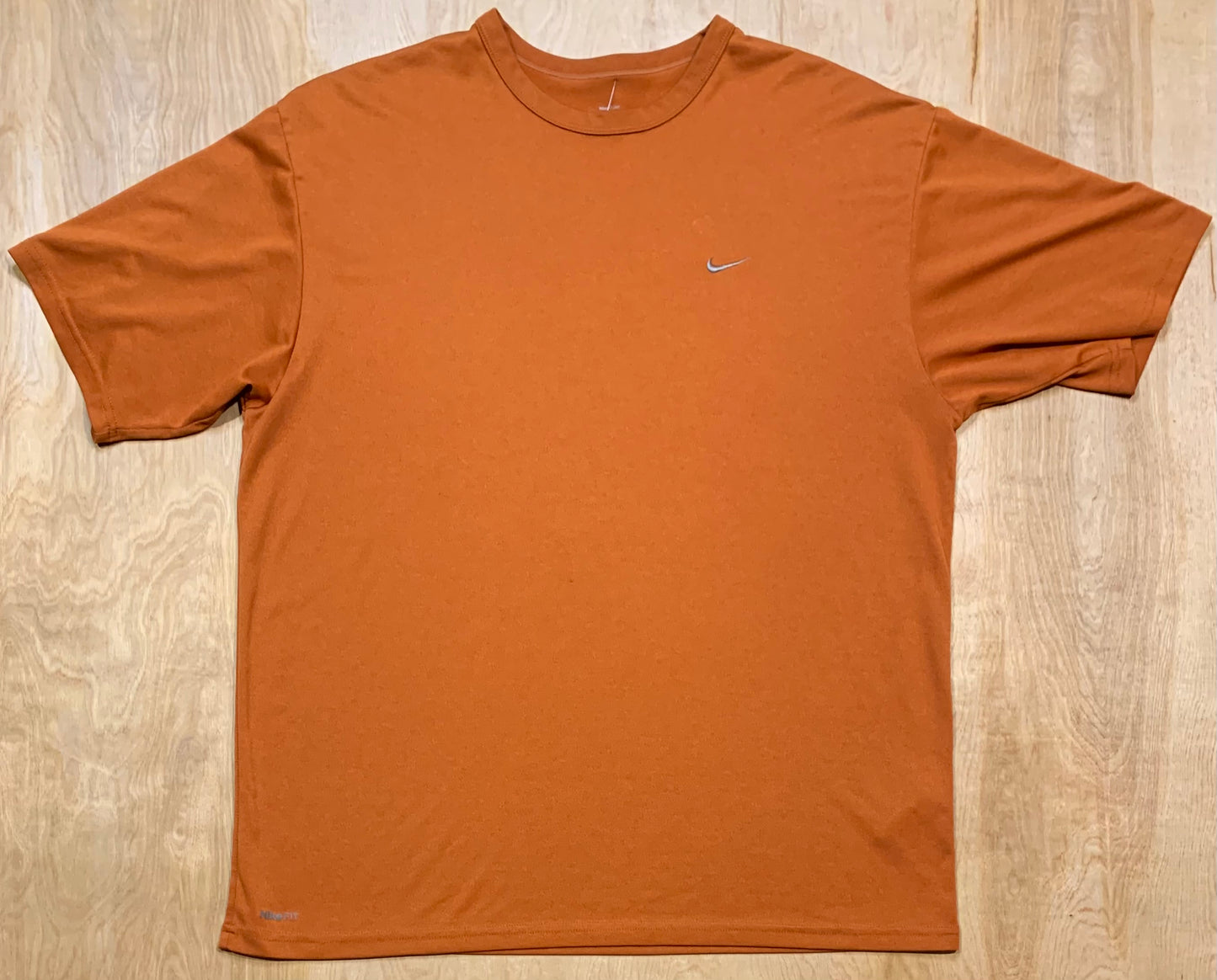 Y2K Nike Fit Orange Swoosh T-Shirt