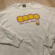 Load image into Gallery viewer, 2000 Have A Nice Millennium Smiley Crewneck
