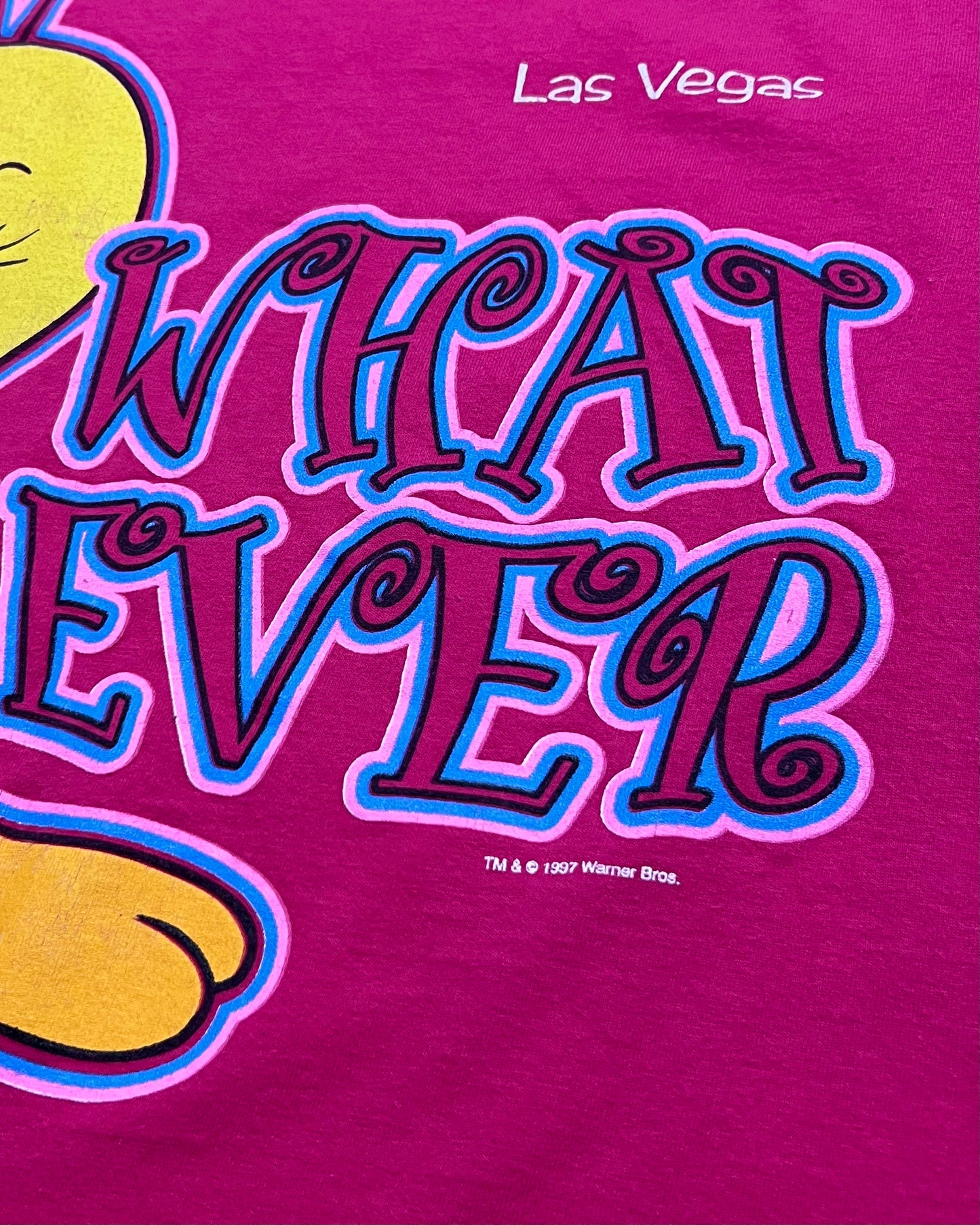 1997 Tweety "What Ever" Las Vegas T-Shirt
