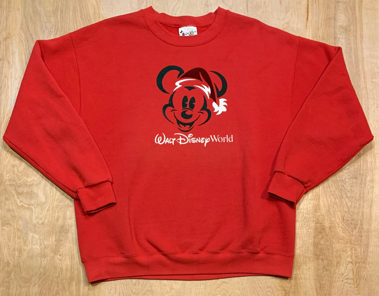 Vintage Disney World Mickey Mouse Christmas Crewneck