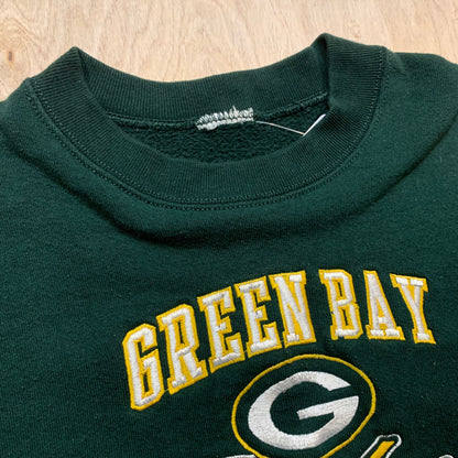 Vintage Embroidered Green Bay Packers Crewneck