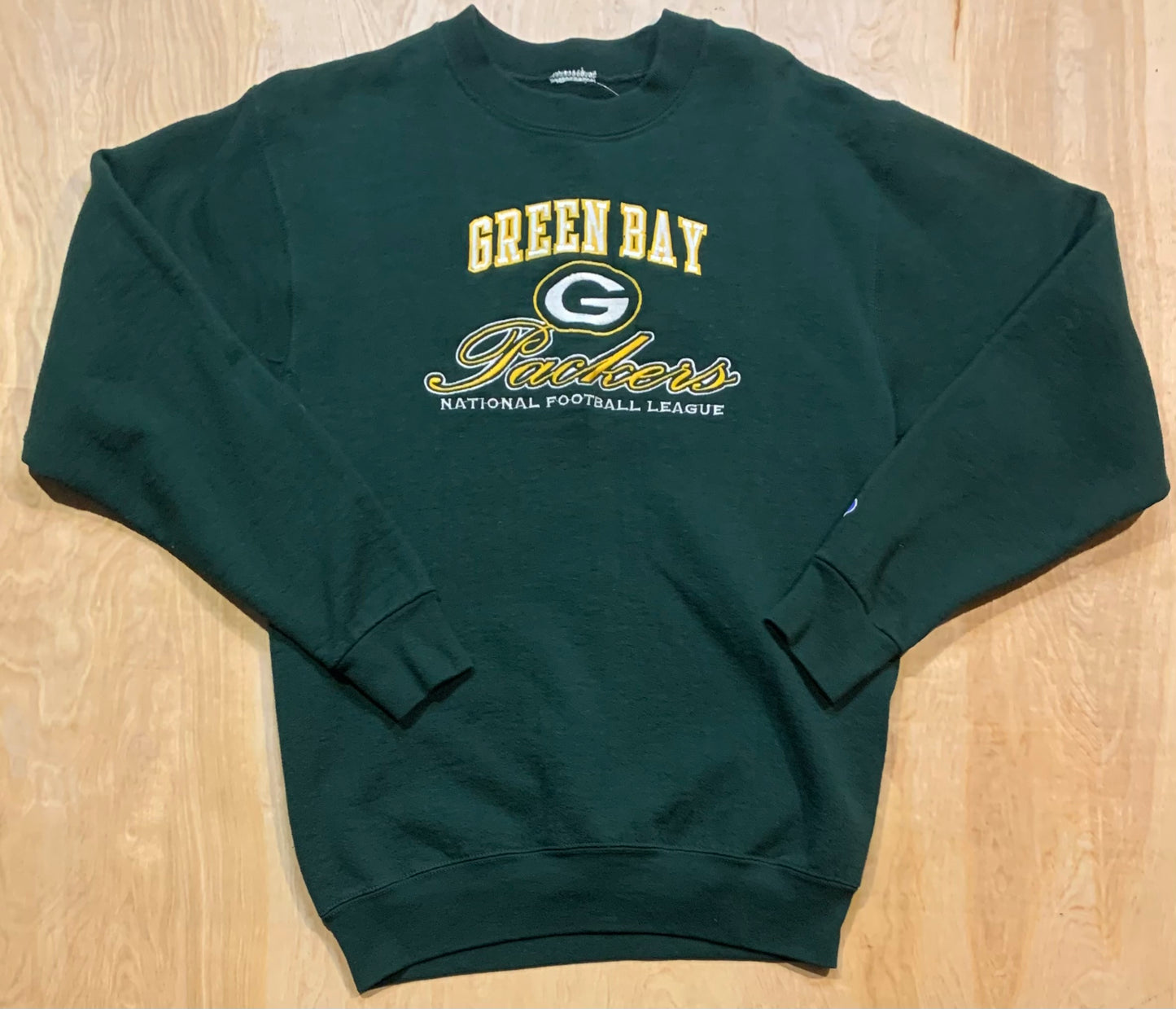 Vintage Embroidered Green Bay Packers Crewneck