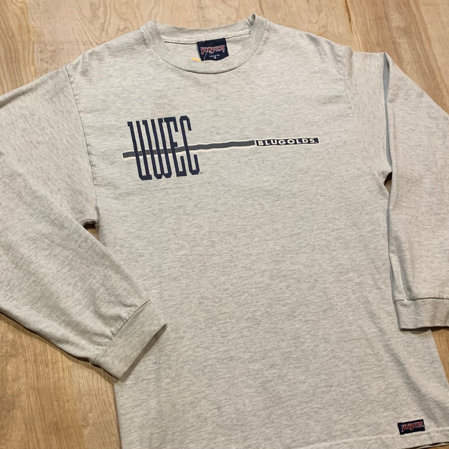 Vintage Jansport UWEC Long Sleeve Shirt