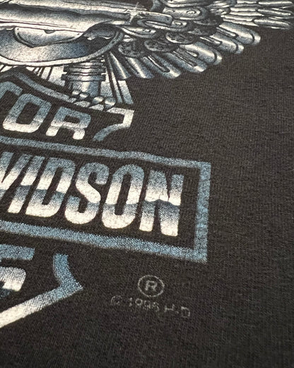 1995 Harley Davidson Engine Wings T-Shirt