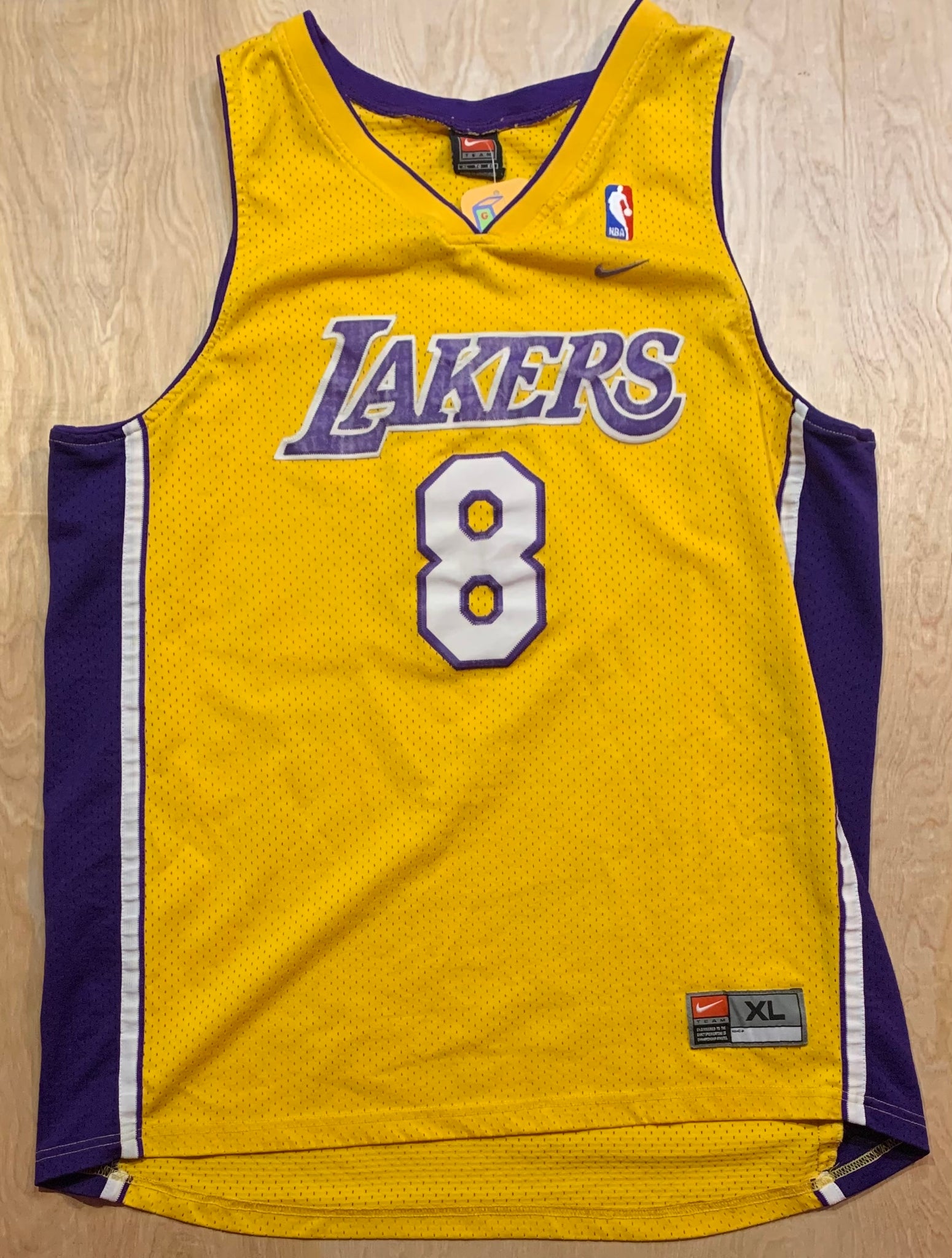 Nike Lakers #8 Kobe Bryant Basketball Jersey
