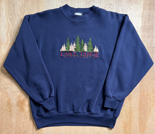 Vintage Lake Tahoe California Hanes Heavyweight Crewneck