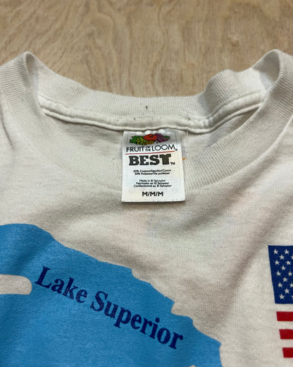 1997 Michigan Great Lakes Graphic T-Shirt