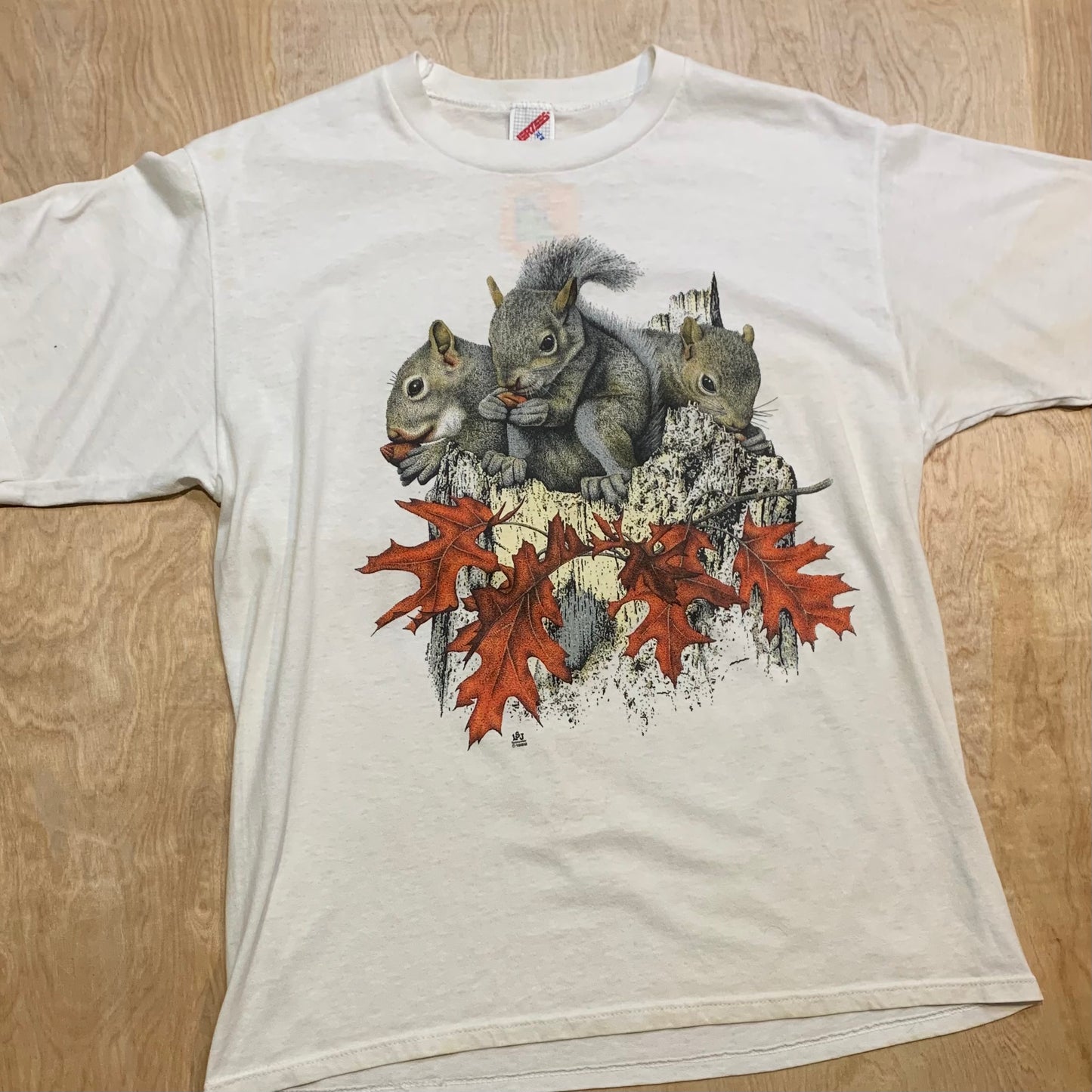 1988 Single Stitch Squirrels T-Shirt