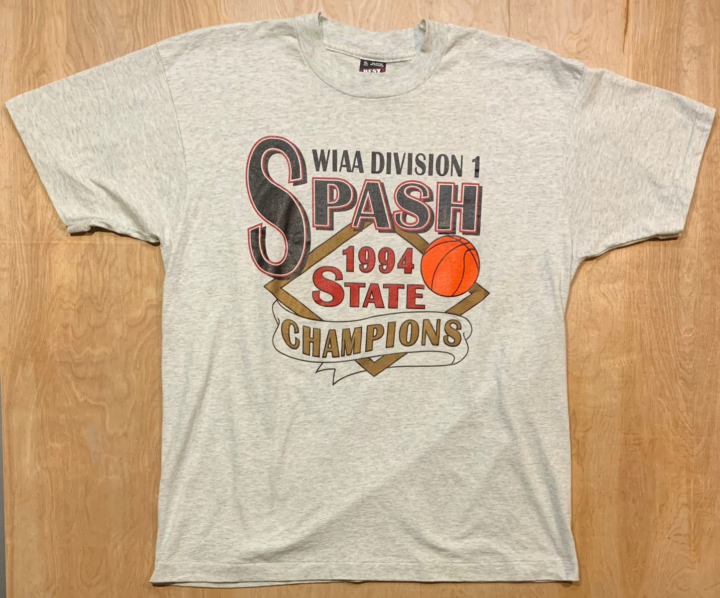 1994 WIAA Division 1 State Champions SPASH T-Shirt