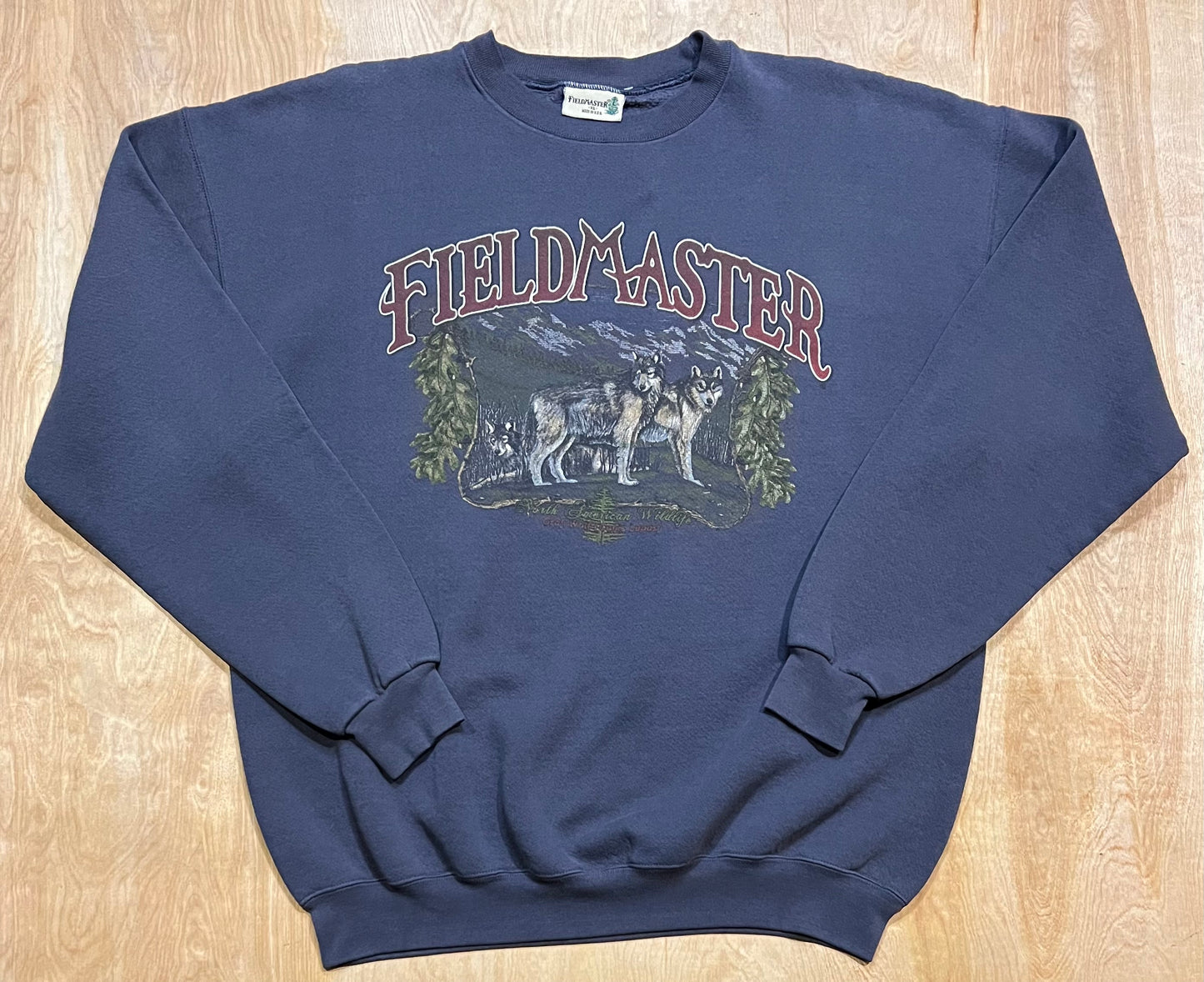 Vintage Fieldmaster Grey Wolf Crewneck