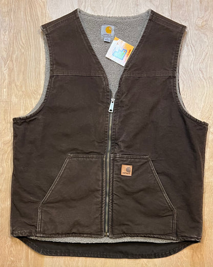 Carhartt Insulated Sherpa-Lined Mock-Neck Vest