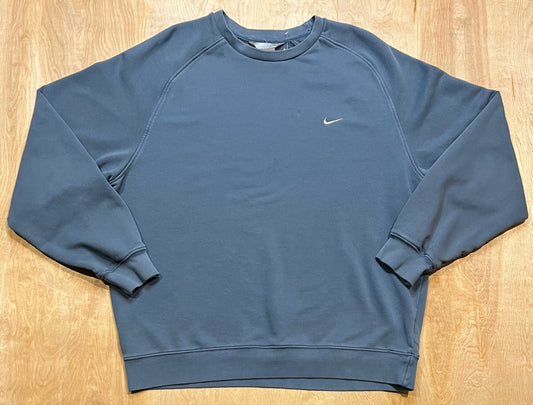 Vintage Powder Blue Nike Crewneck