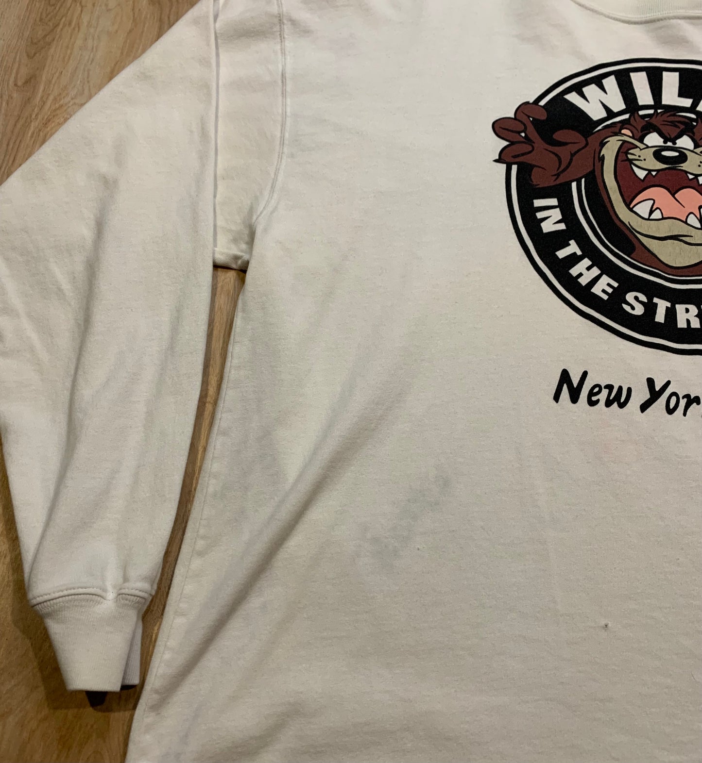 1996 Looney Toons Wild In The Streets Of New York Long Sleeve Shirt