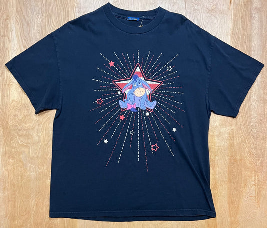 Vintage Winnie The Pooh Eeyore x Fireworks T-Shirt