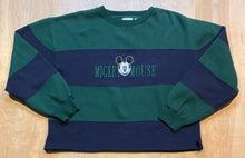 Load image into Gallery viewer, Vintage 90&#39;s Mickey Mouse Cropped Crewneck
