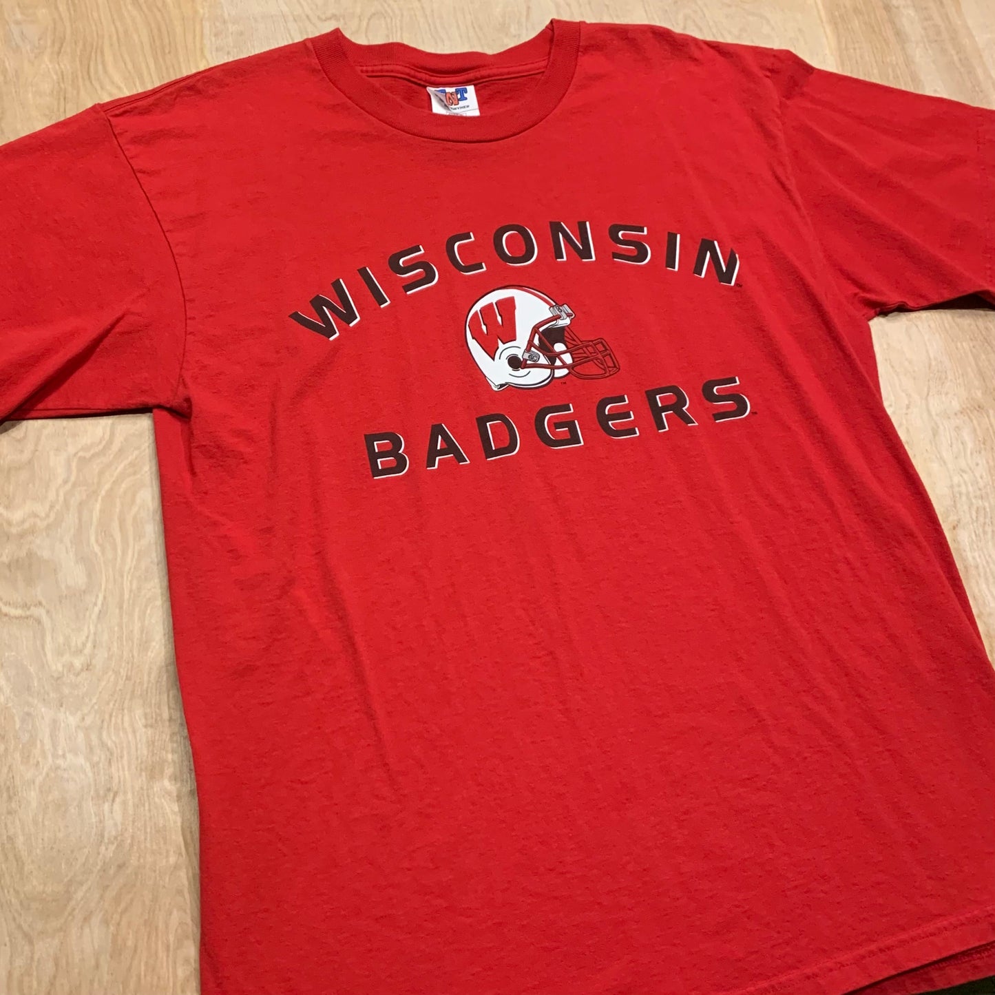 Vintage Wisconsin Badgers Football T-Shirt