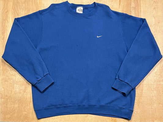 Vintage Blue Nike Silver Tag Crewneck