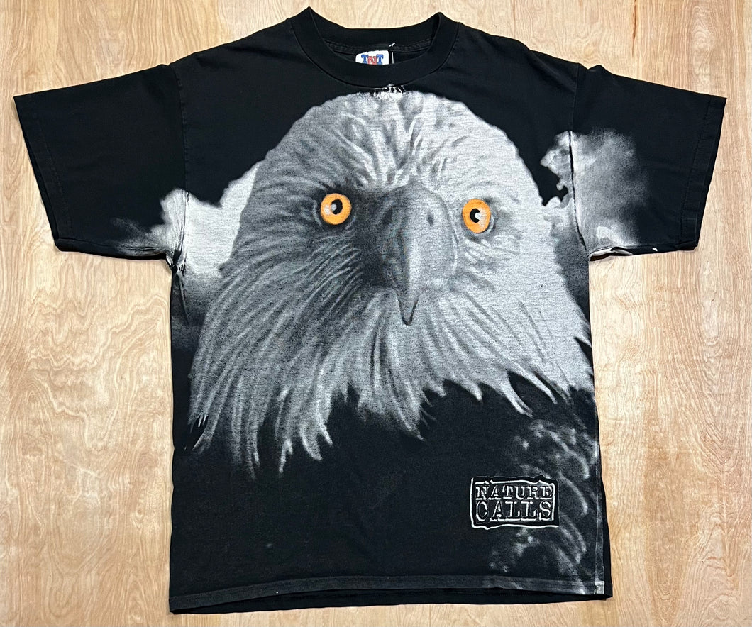Vintage Nature Calls Eagle T-Shirt