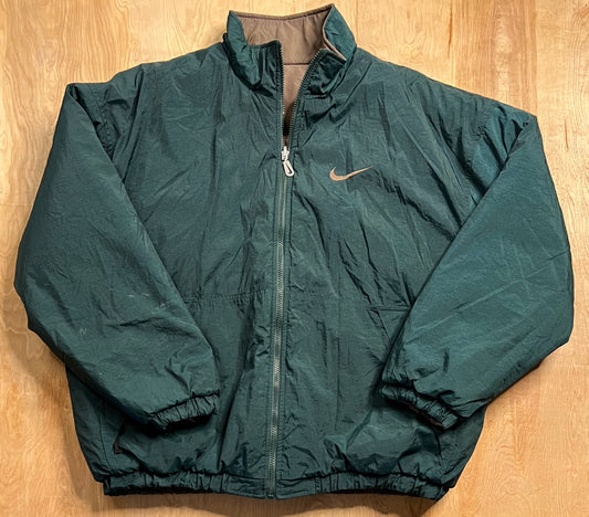 Vintage Nike Reversible Puffer Jacket