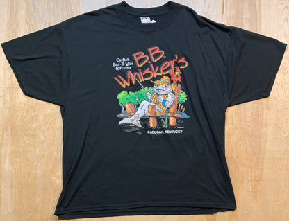 2003 BB Whiskers Catfish Bar-B-Que Single Stitch T-Shirt
