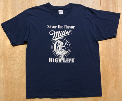Savor The Flavor Miller High Life T-Shirt