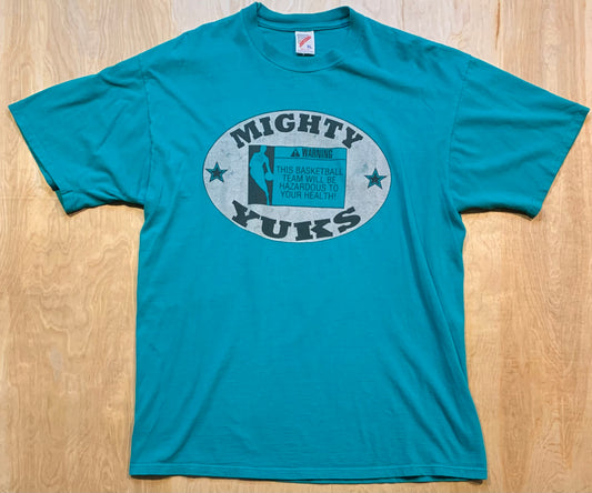 90's Mighty Yuks Single Stitch T-Shirt