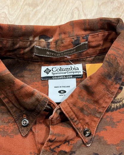 Vintage Columbia Ducks AOP Flannel