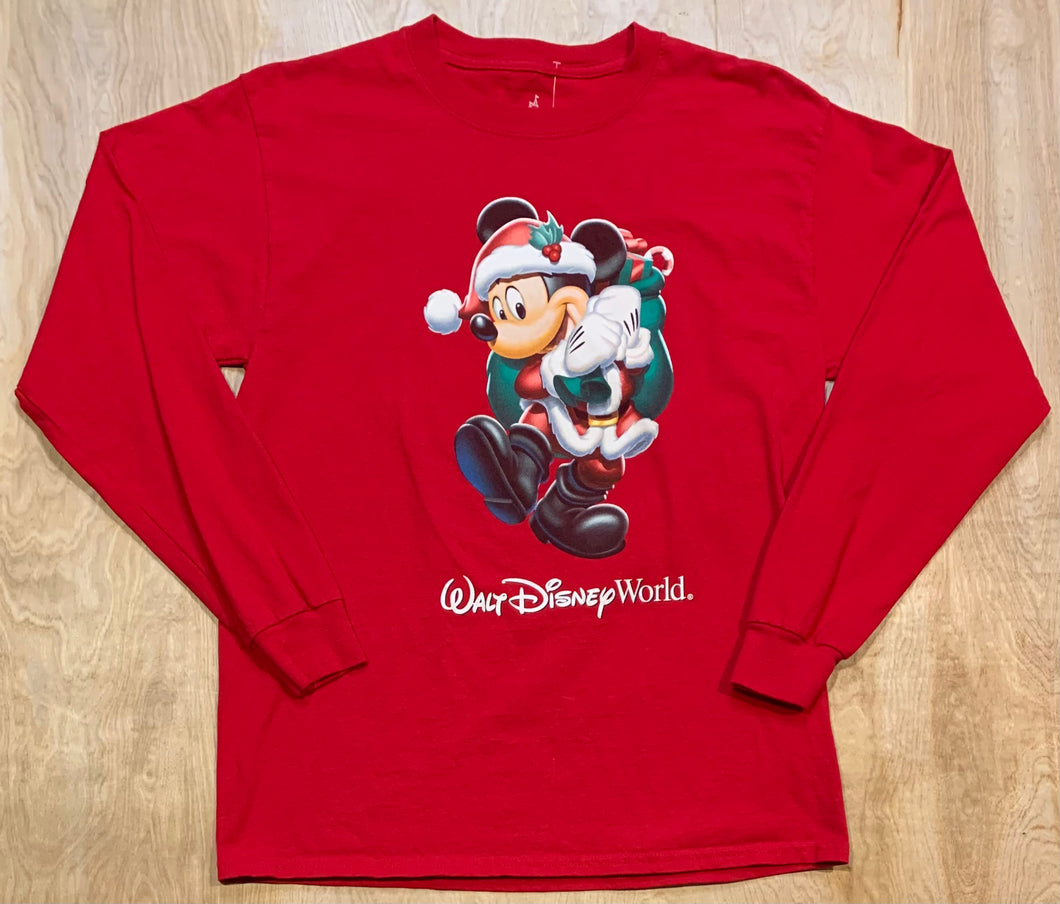 Mickey Mouse Walt Disney World Christmas Long Sleeve