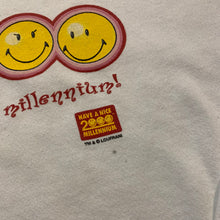 Load image into Gallery viewer, 2000 Have A Nice Millennium Smiley Crewneck
