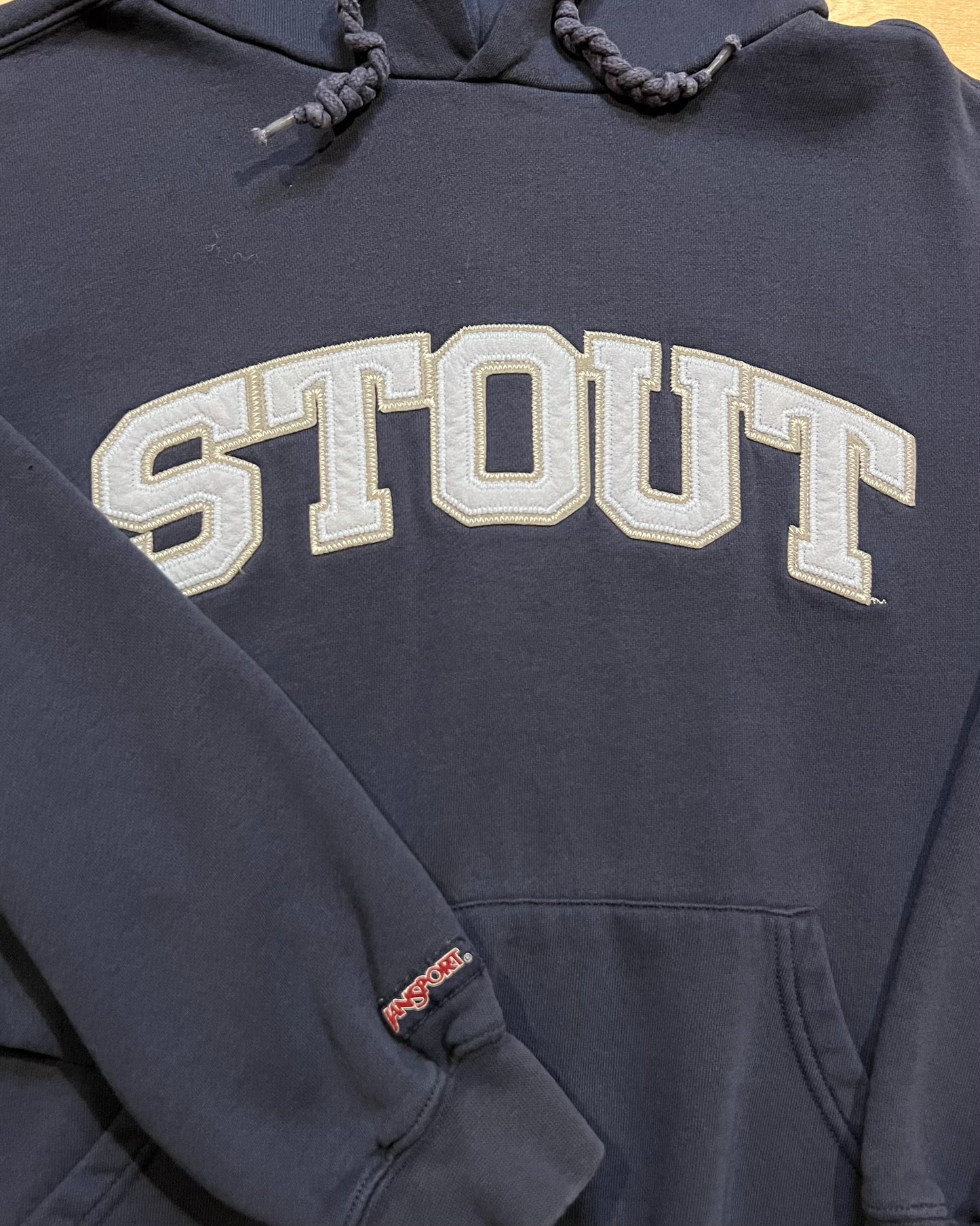 Vintage University of Wisconsin Stout Jansport Hoodie