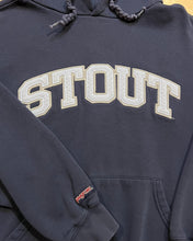 Load image into Gallery viewer, Vintage University of Wisconsin Stout Jansport Hoodie
