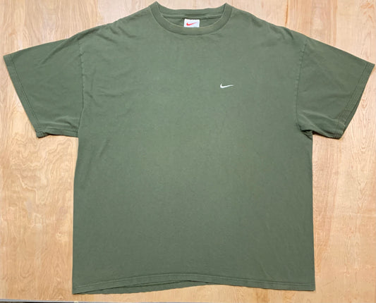 90's Nike Olive Green T-Shirt