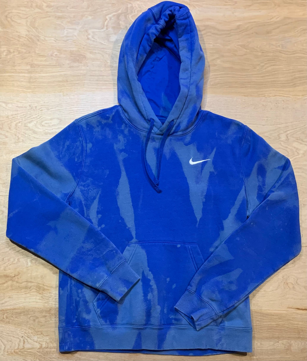 Custom Blue Nike Hoodie