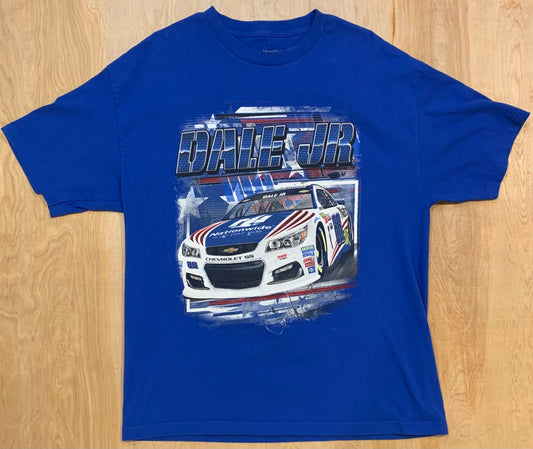 Throwback Nascar Dale Earnhardt Jr. Graphic T-shirt