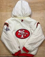 Load image into Gallery viewer, Vintage San Fransisco 49ers NFL Experience Reversible Pro Line Jacket
