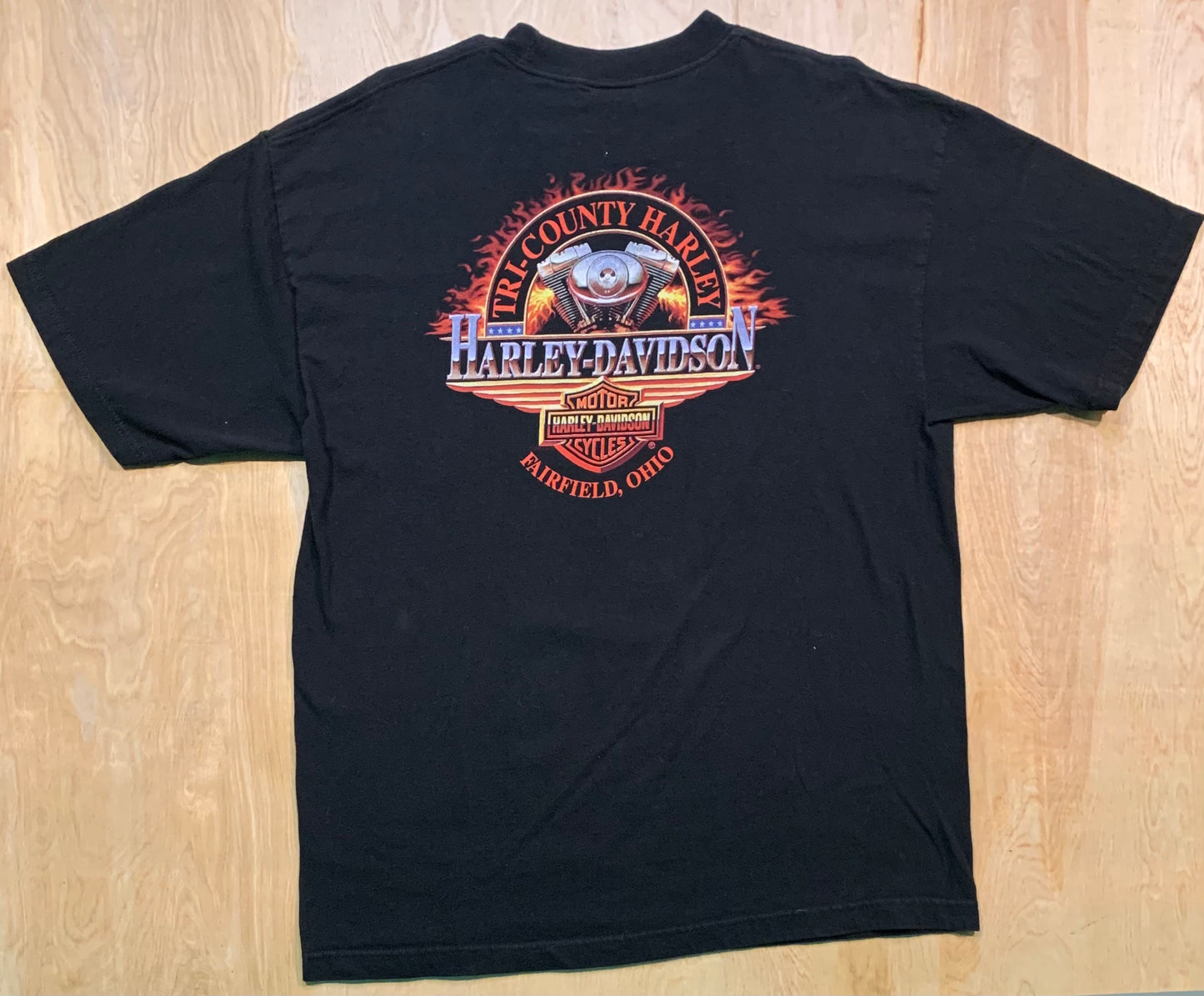 Harley Davidson 1999 Fat Boy V-Twin T-Shirt