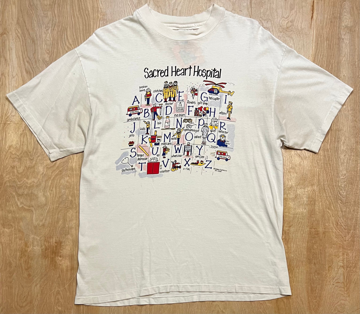 1991 Sacred Heart Hospital Single Stitch T-Shirt