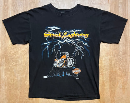 90's Harley Davidson Streak Lightning Single Stitch T-Shirt