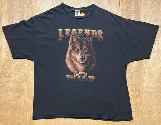 Vintage Wolf Legends of the Wild T-Shirt