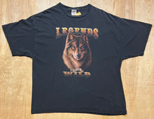 Load image into Gallery viewer, Vintage Wolf Legends of the Wild T-Shirt
